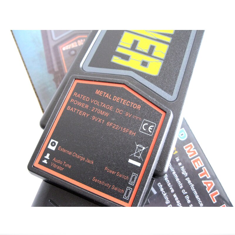 detector de metales MD-3003b1 hand held security super scanning metal detector