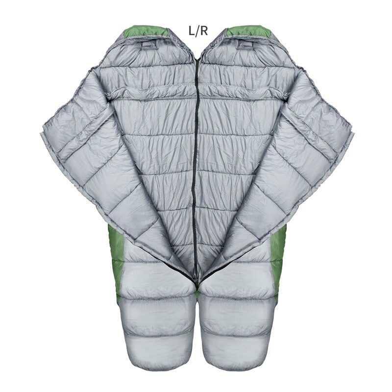 Ultralette termisk vintervarm udendørstur camping hængekøje sovepose