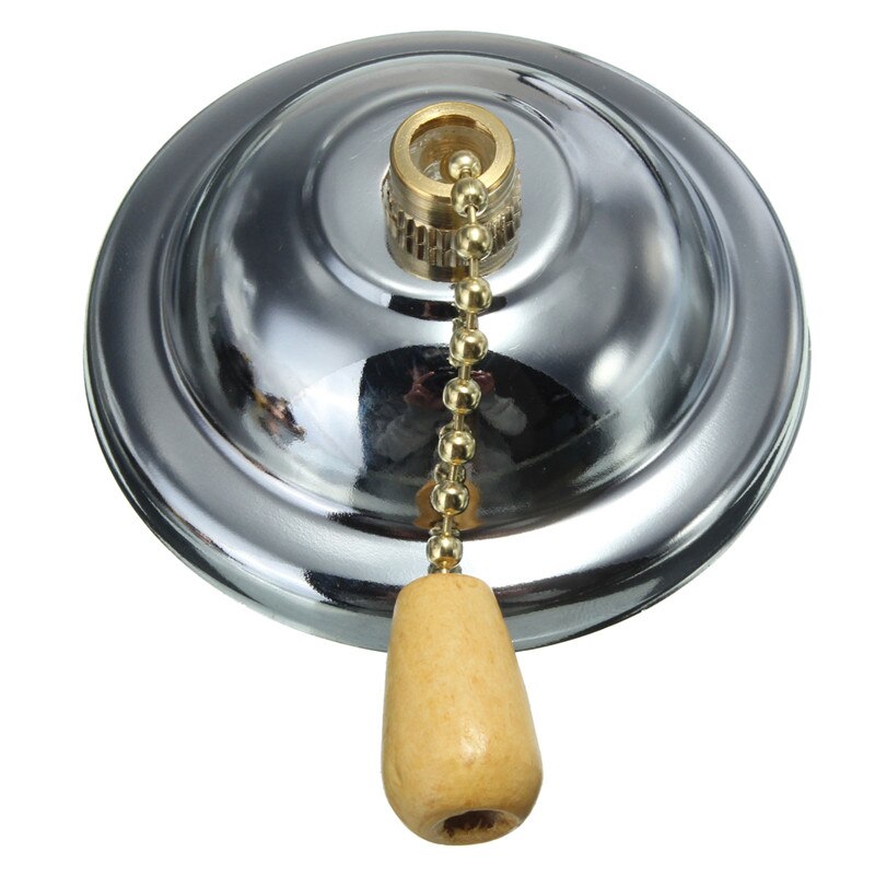 1pcs Universele Plafond Hanger Fan Wandlamp Pull-keten Schakelaar Socket Lamphouder 3A AC125-250V Ondersteuning: Nickel