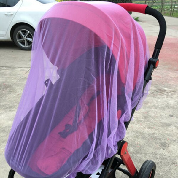 Baby Stroller Mosquito Net Full Insect Cover Carriage Kid Portable Foldable Netting