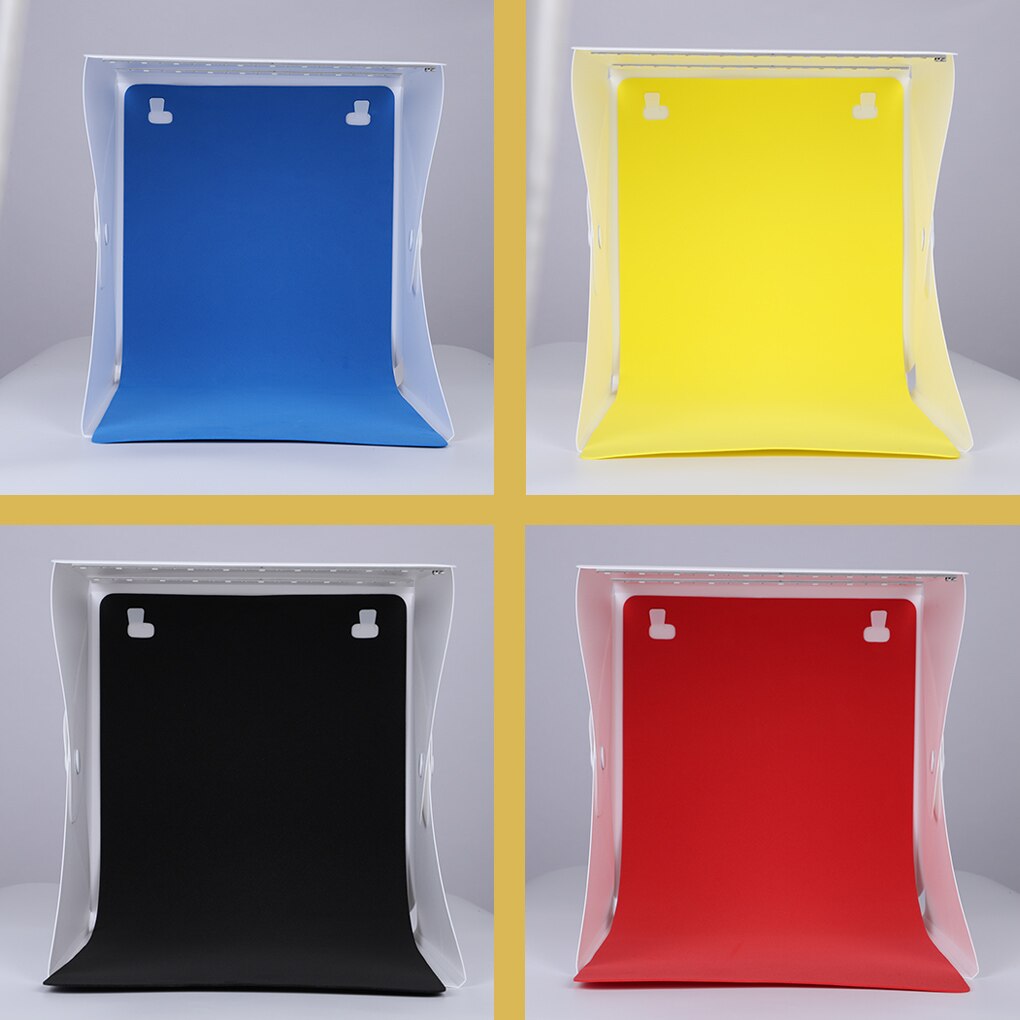 Photo Softbox Portable Foldable Mini Lightbox Photography LED Mini Tent Photo Shooting Prop