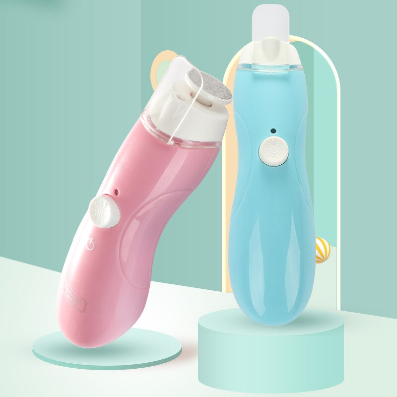 Baby Nagelknipper Met Licht Baby Nagelvijl Voor Pasgeboren Tot Peuter Tenen En Vinger Elektrische Baby Nail Trimmer