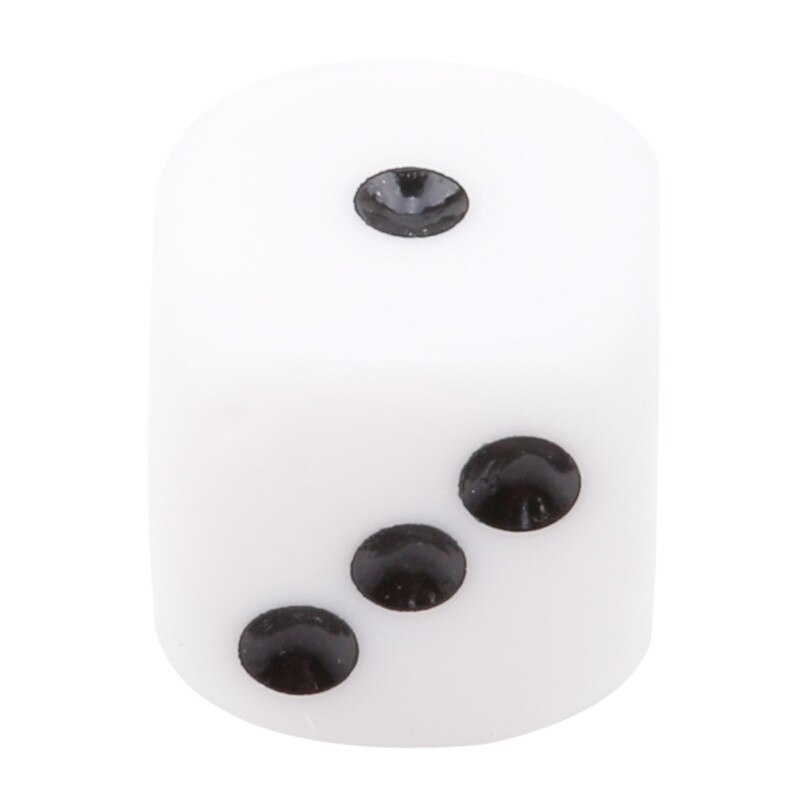 2pcs Flat Russian Dice Easy Magic Close-up Magic Trick Easy To Learn Mini Magic Props Toys Fun Toy Classic Toys