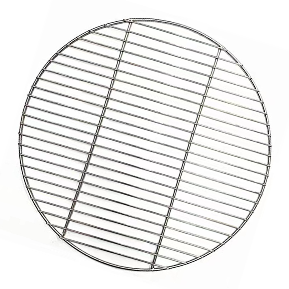 Stainless Steel Round Bbq Grill Mesh Home Roasted Nets Grill Tool Iron Nets Barbecue Non-stick Bbq With Grill Parts