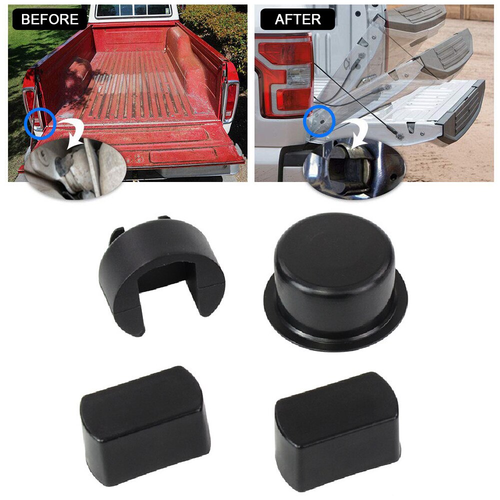 JEAZEA Tailgate Hinge Pivot Bushing Insert Kit 38641 Fit for Dodge Ram 1500/ 2500/ 3500 for Ford F Series Ranger Car Door Parts
