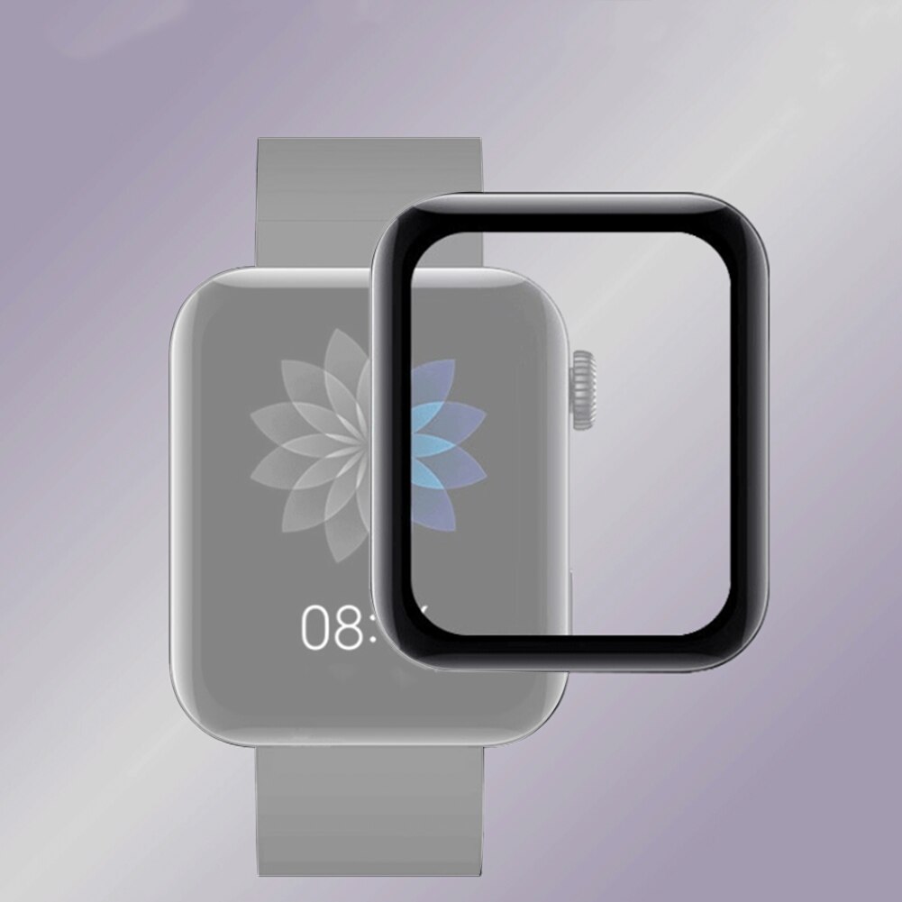 2 Stuks Guard Anti Scratch Slijtvast Volledige Dekking Glas Film Vervanging Hd Beschermende Horloge Screen Protector Voor Xiaomi