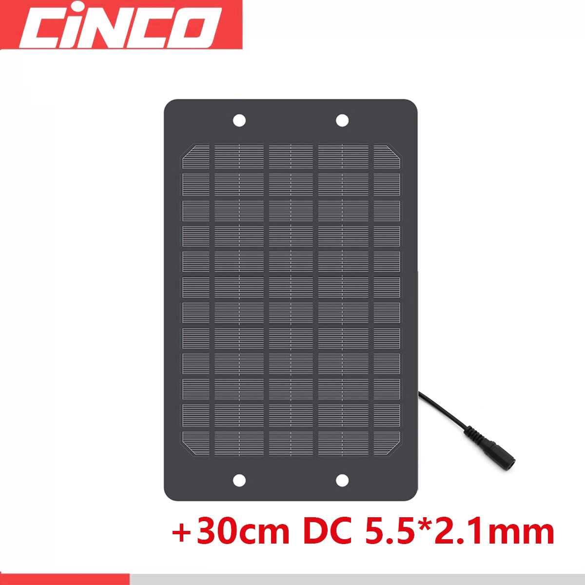 Small Solar Cell Mini monocrystalline PET Solar Panel Battery Bicycle Sharing Share DIY Solar Charger 5 V 6 W USB DC: DC5521