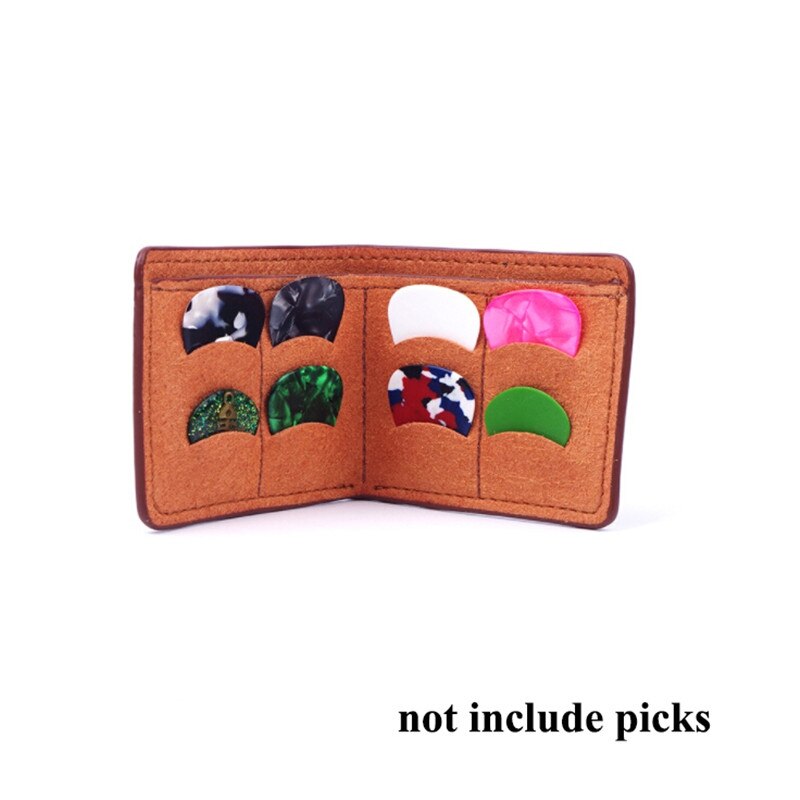 Draagbare Lichtgewicht Gitaar Plectrums Bag Pakket Gitaar Pick Holder Gitaar Pick Storage Case Gitaar Accessoires Tool