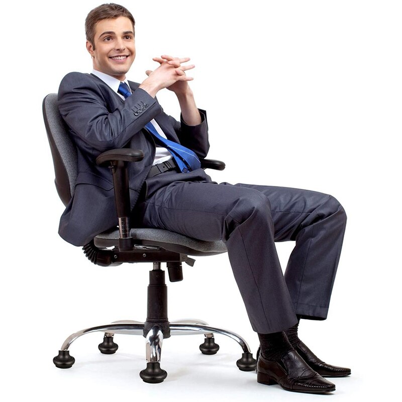 5 Pack Bell Glijders Voor Bureaustoel Zonder Wielen, Vervanging Rolling Stoel Swivel Wielen Vaste Stationaire Wielen