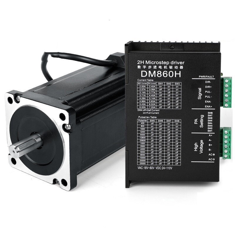 Dm860h Dsp Digitale 57 / 86 Stappenmotor Driver Met Ventilator