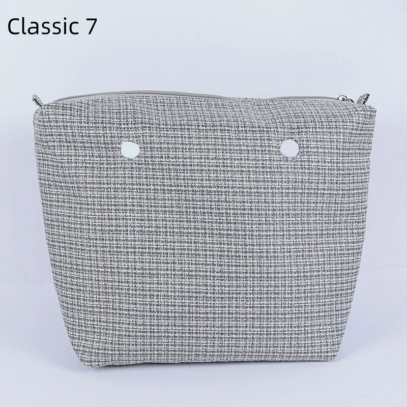 Tanqu Classic Mini Linnen Canvas Organizer Stof Binnenvoering Inzetstuk Voor Obag Mini O Tas Dames Handtas Accessoire: Roze