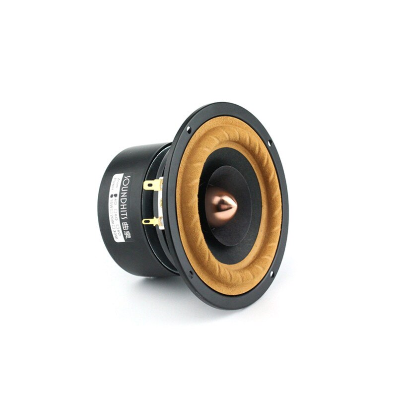 2pcs 4 inch full range speaker audio speaker bass balance desktop bookshelf speaker unit