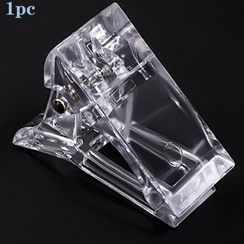 Kynsikärjet klipsi nopeaan rakentamiseen kynsimuodot poly nail art geeli muovinen sormenpidennys uv led rakennuskiinnikkeet tee itse manikyyriin 7: 1pc