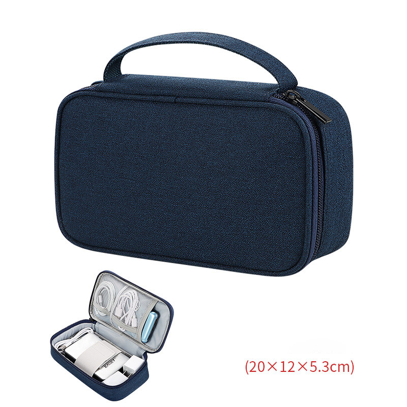 Reise tragbare digitale Zubehör Aufbewahrungstasche Organizer von Handytasche U Disk Ladebank Handy, Mobiltelefon Datenkabel Aufbewahrungstasche