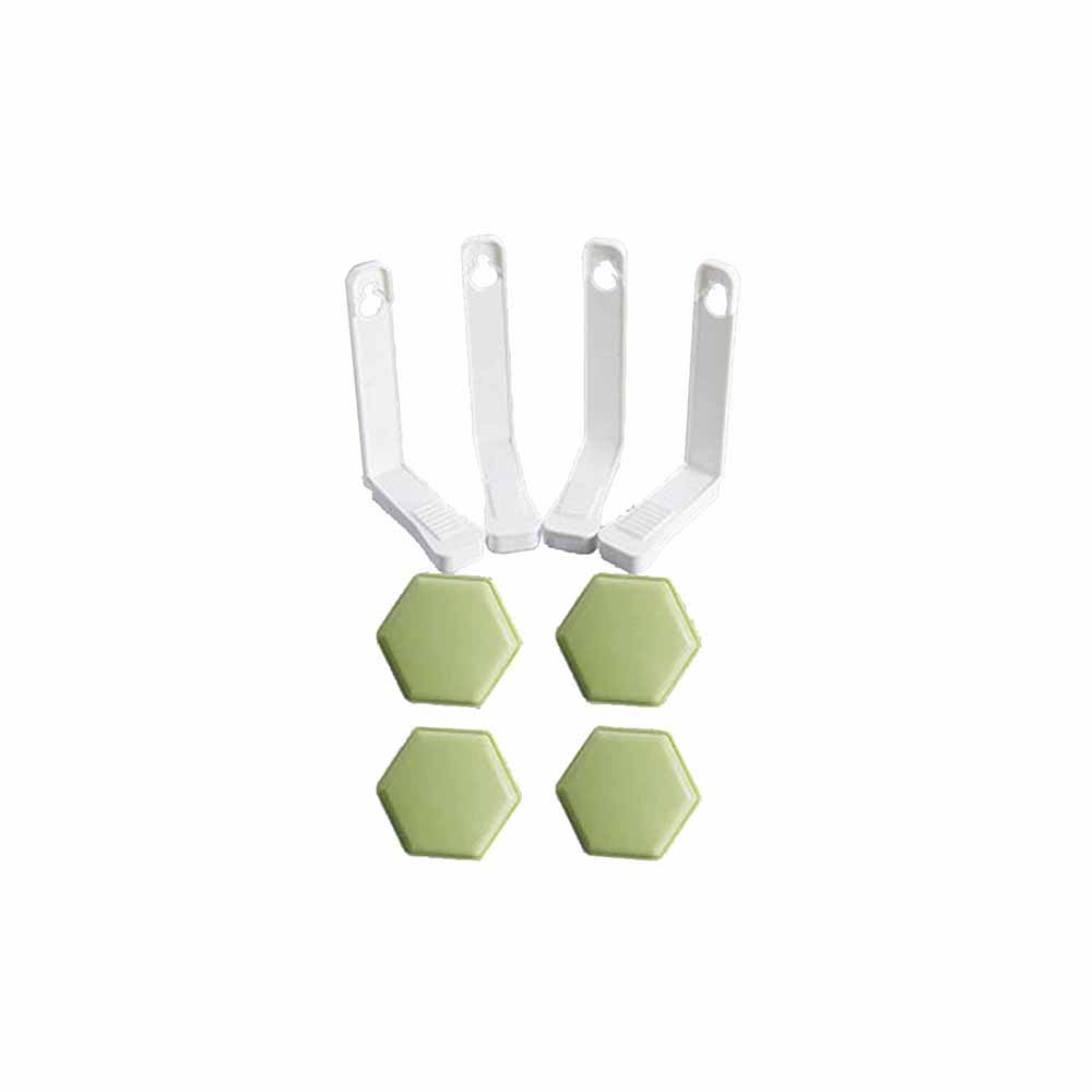 4 stk / sæt lagnet clip dyne lagen holder skridsikker fastgørelse clip holder klemmer madras fastgørelser griber holder: Xq4408 (  lange)