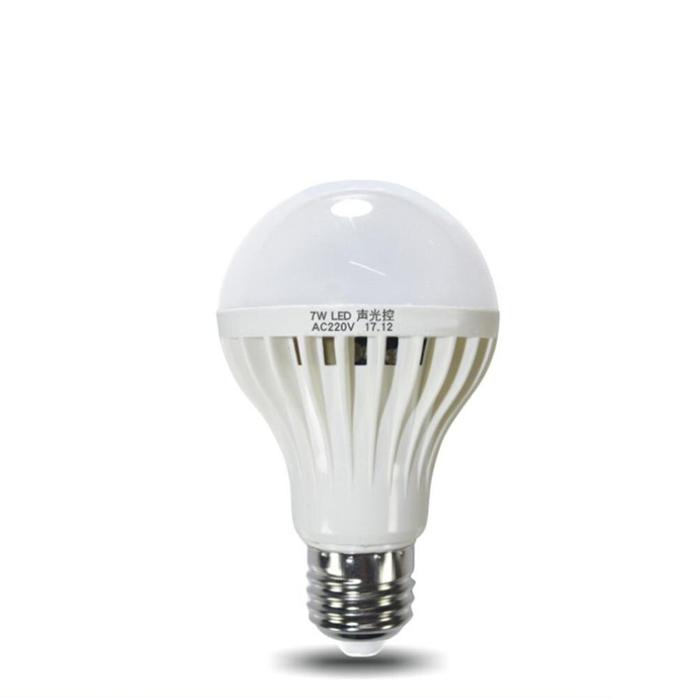 E27/B22 Led Pir Motion Sensor Lamp 5W/7W/9W Super Helderheid Pir Infrarood menselijk Lichaam Inductie Lamp Top: E27 7W