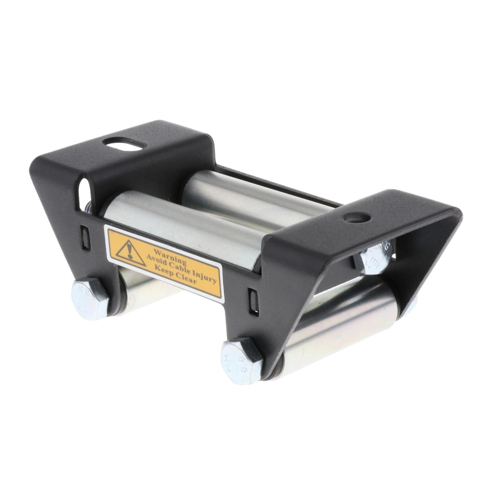 ATV Winch Roller Fairlead Galvanized Multi-position Recovery for 4500LB or Less Accessories Alloy Off Road Truck