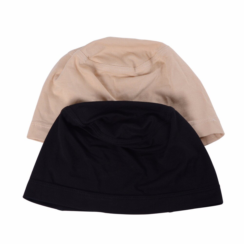 Gorro de Peluca de fibra de bambú antibacteriano para pacientes, gorros elásticos y cómodos para llevar debajo de tus pelucas