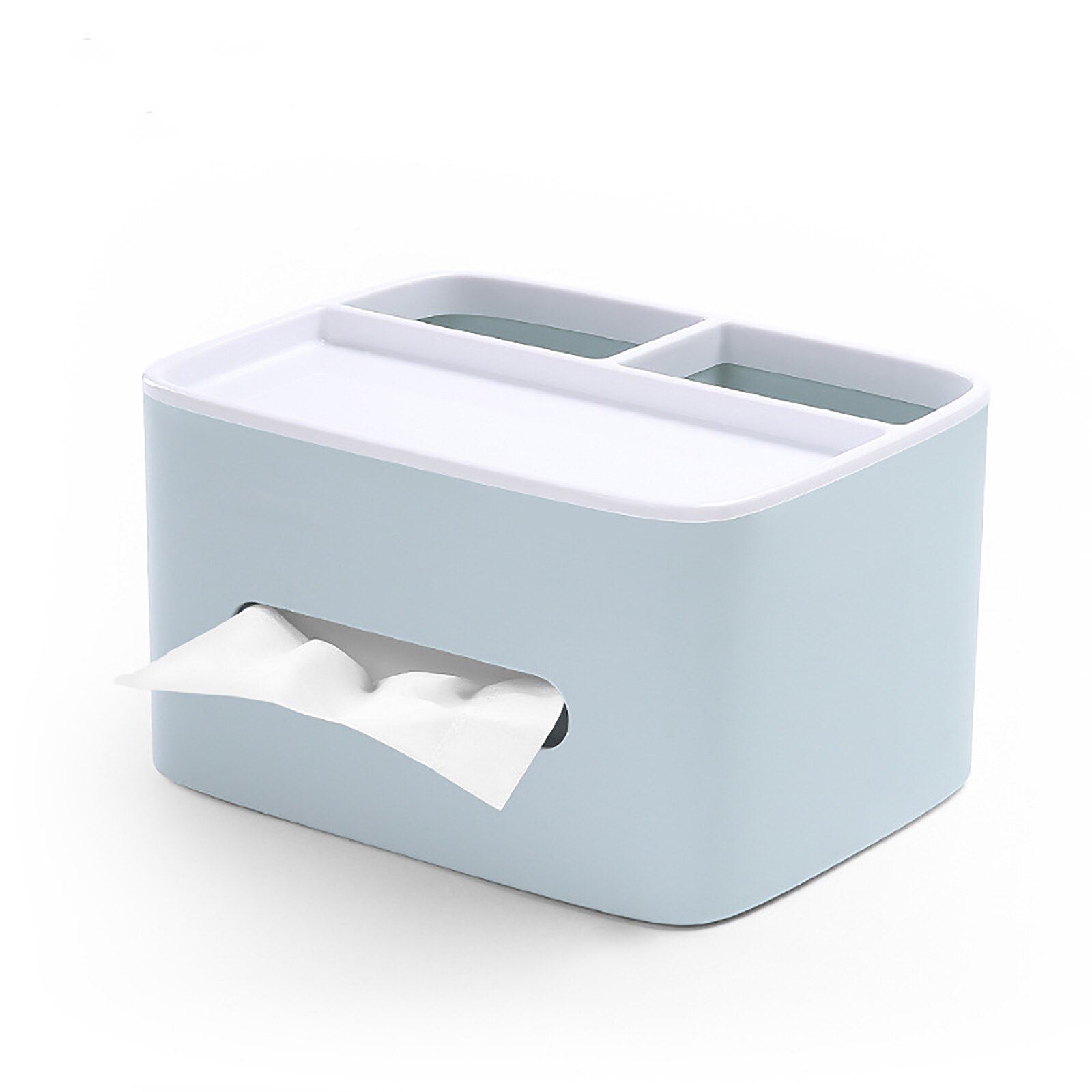 XNONE Cosmeticadoekjes, leer, zakdoekjesdoos, vierkante tissuedoos, organizer, servet, zakdoekdispenser, houder met afstandsbediening, opbergdoos voor commode, badkamer, auto, kantoor, decoratie