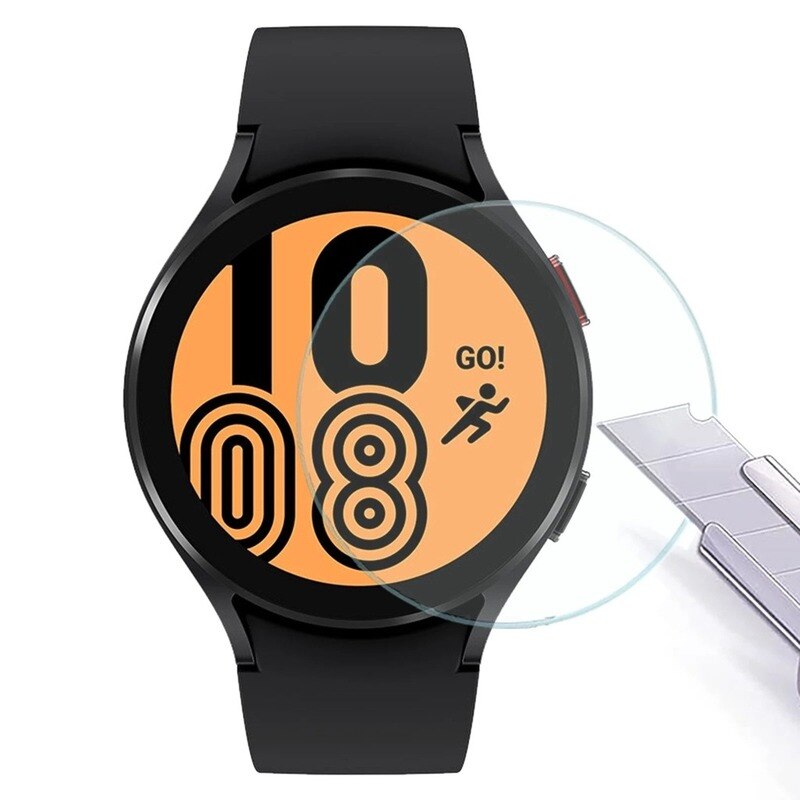 Tempered Glass for Samsung Galaxy Watch 4 40mm 44mm HD Clear Glass Film Screen Protector for Watch4 Classic 46mm 42mm