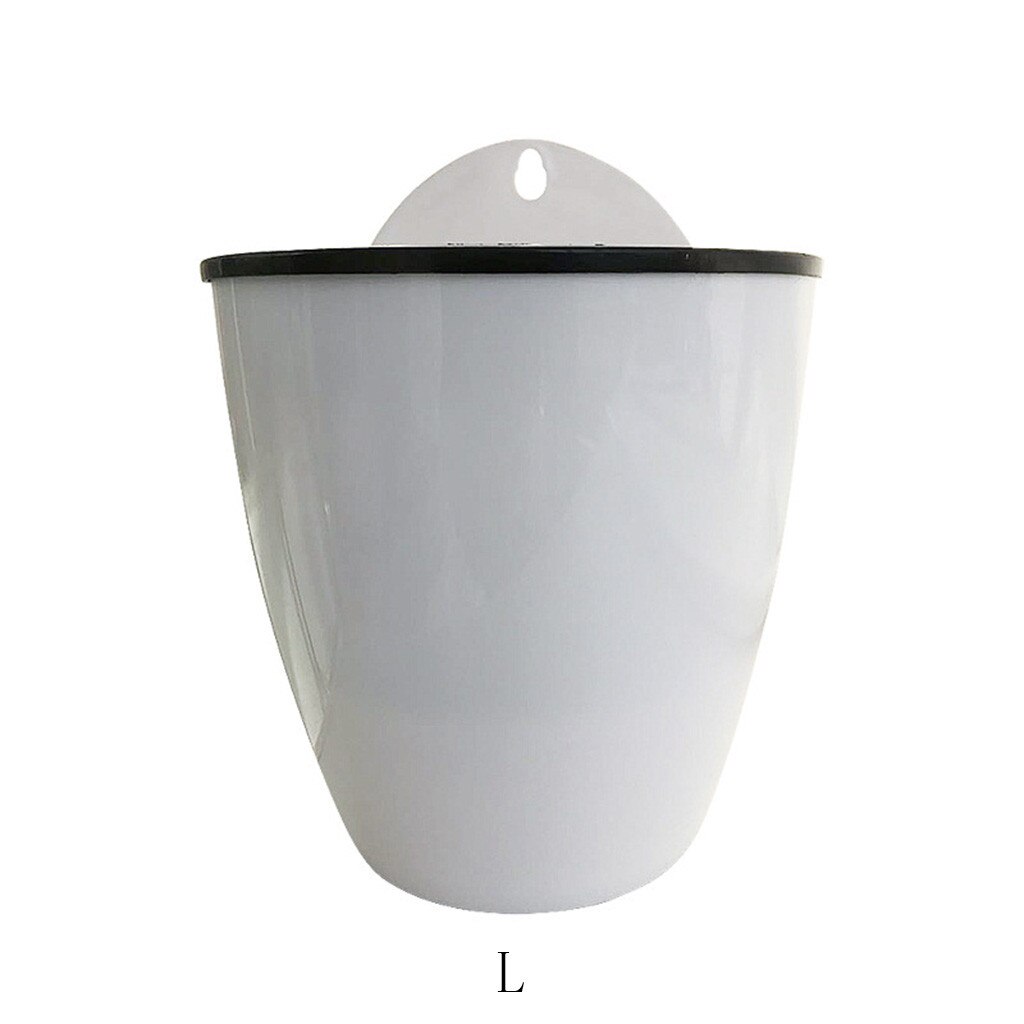 Automatic Water Absorption Lazy Flower Pot Water Culture Wall Hanging Basin Automatic suction lazy flower pot hydroponic wall#20