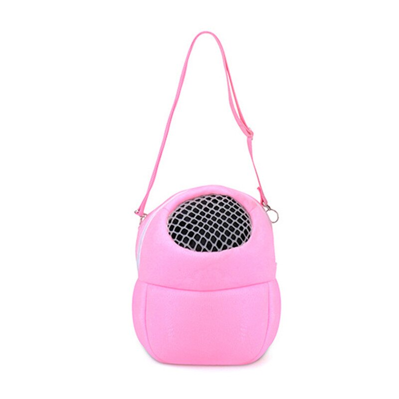 Draagbare Kleine Dieren Carrier Warm Slapen Breathabletravel Opknoping Tas Rat Hamster Egel Chinchilla Ferre Huisdier Product: Pink  L