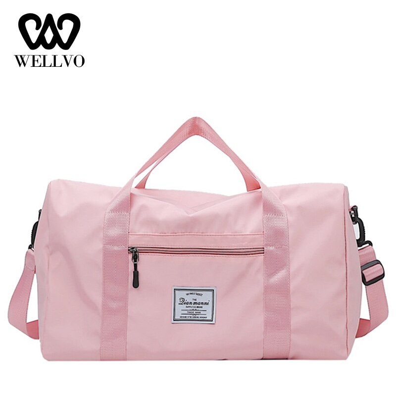 Nylon Travel Handbag Carry on Fitness Shoulder Bags Men Duffle Bags Women Travel Tote Large Weekend Bag Overnight Bag XA814WB