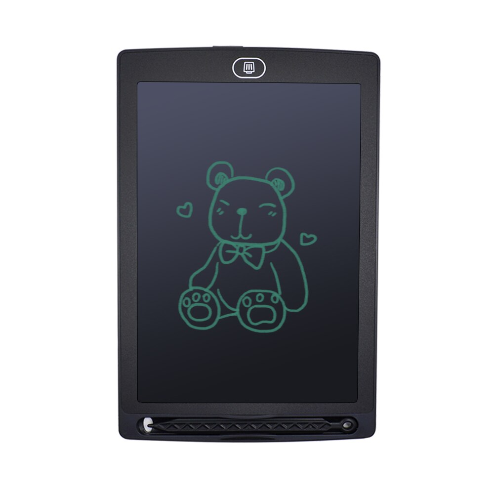 CHIPAL LCD Writing Tablet 8.5" Digital Drawing Board Electronic Handwriting Pads Message Graphics Board Portable Writing Board: Black