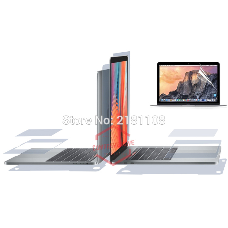 Sticker protect film Palms Guard Rest Cover+Trackpad /body Protect Skin for MacBook Pro14 16" M2 M3 A2442 A2992 A2991: Blue / 13"