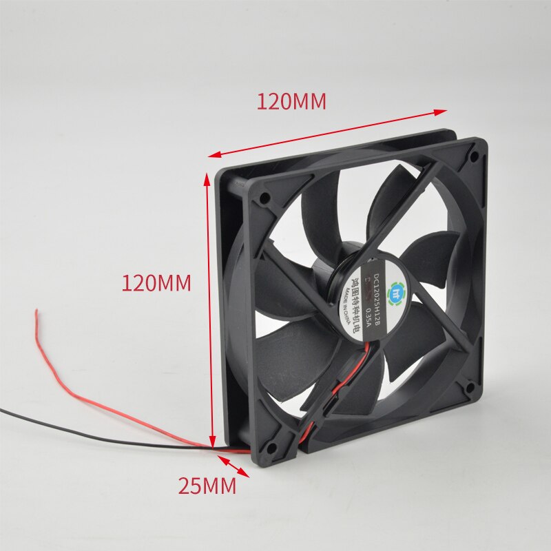 Large tension 20-220V cc ac 120mm ventilateur 2100 équipement industriel silencieux ordinateur refroidissement accessoires