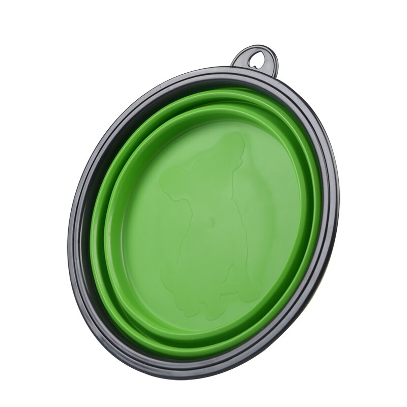 A43 2.5l siliconen voerbak voor huisdieren, opvouwbare voerbak, waterbak, draagbare supergrote voerbak, reiskommen voor grote honden