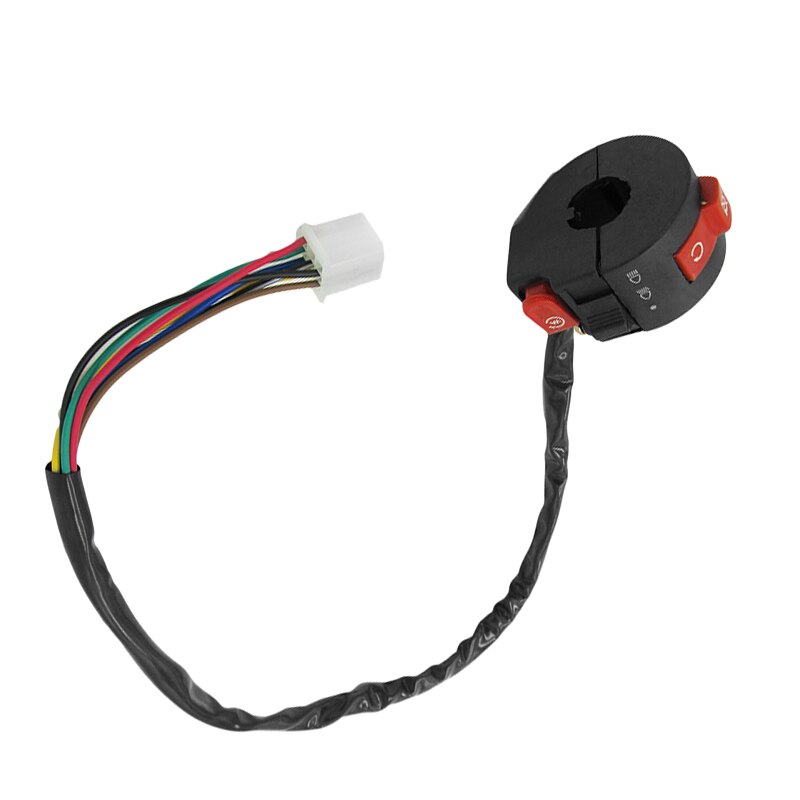 ATV Light Button Switch 3 Function Left Handlebar Switch Assembly For 50/70/90/110/125CC ATV Quad Dirt Bike ATV Accessories