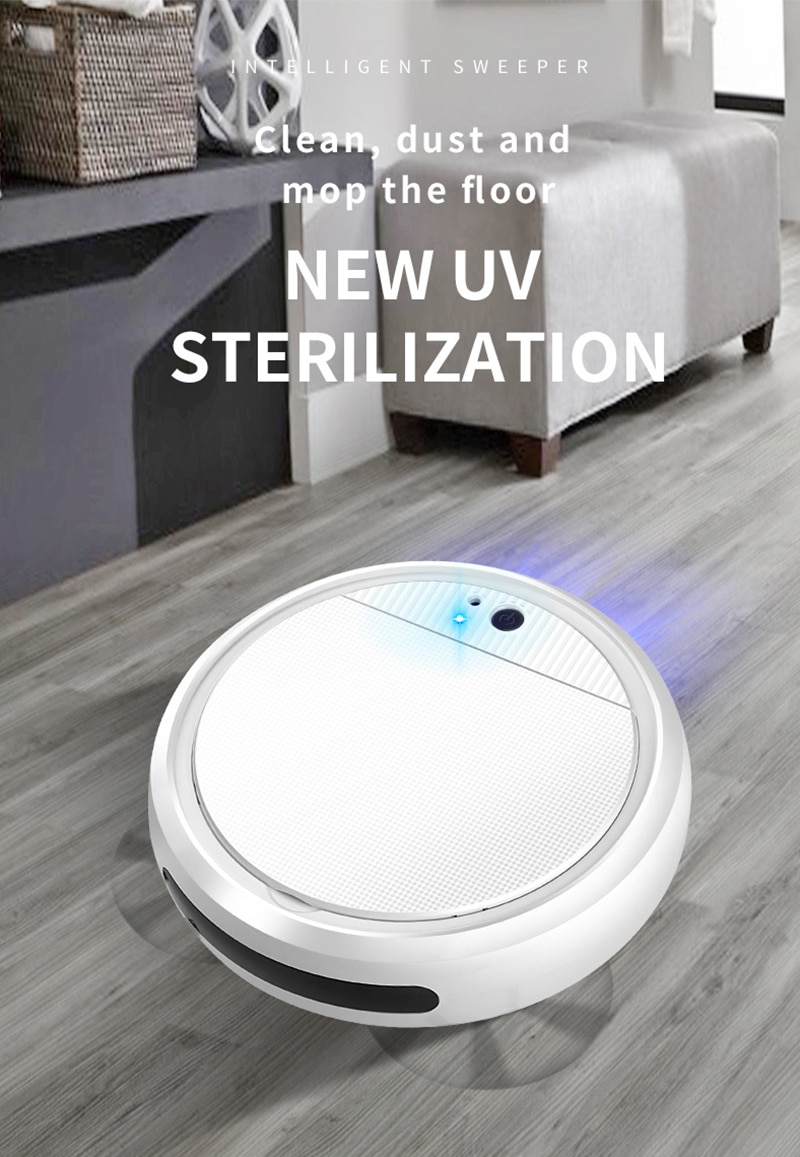 Automatic Robot Wireless Sweeping Vacuum Cleaner Dry Wet Cleaning Machine Charging Intelligent Vacuum Cleaner Home