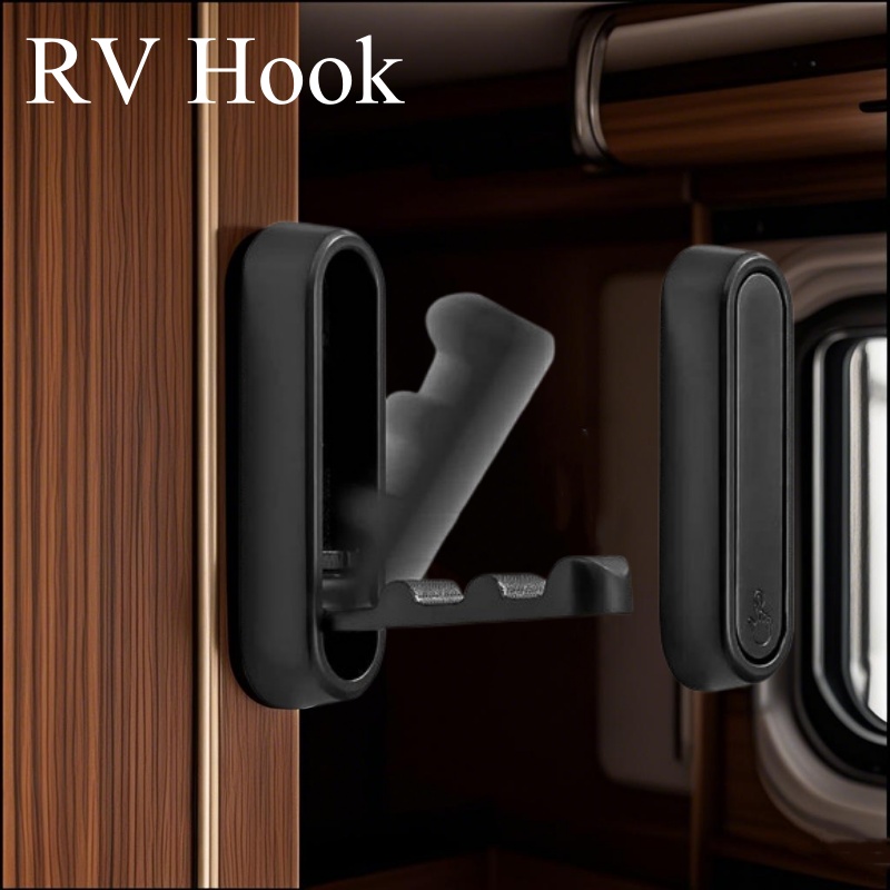 Crochet RV pour camping-car – Cintre de rangement ABS de supérieure peu encombrant pour accessoires RV, équipement de camping, ustensiles de cuisine et plus encore