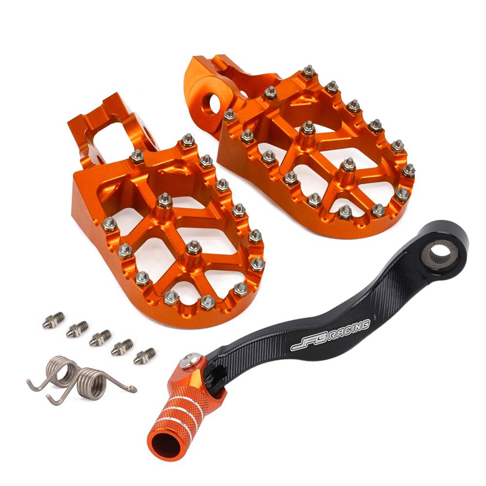 Motorcycle CNC Footpeg Gear Shift lever For KTM SX SXF XC XCW EXC For Husqvarna TE TC FC FE 85 125 150 250 350 450 500 Dirt Bike: set