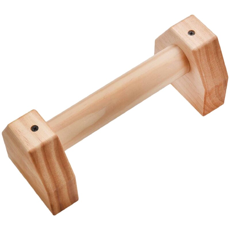 Support de Fitness en bois, 1 paire, barre de traction, barre de poitrine, pour la musculation