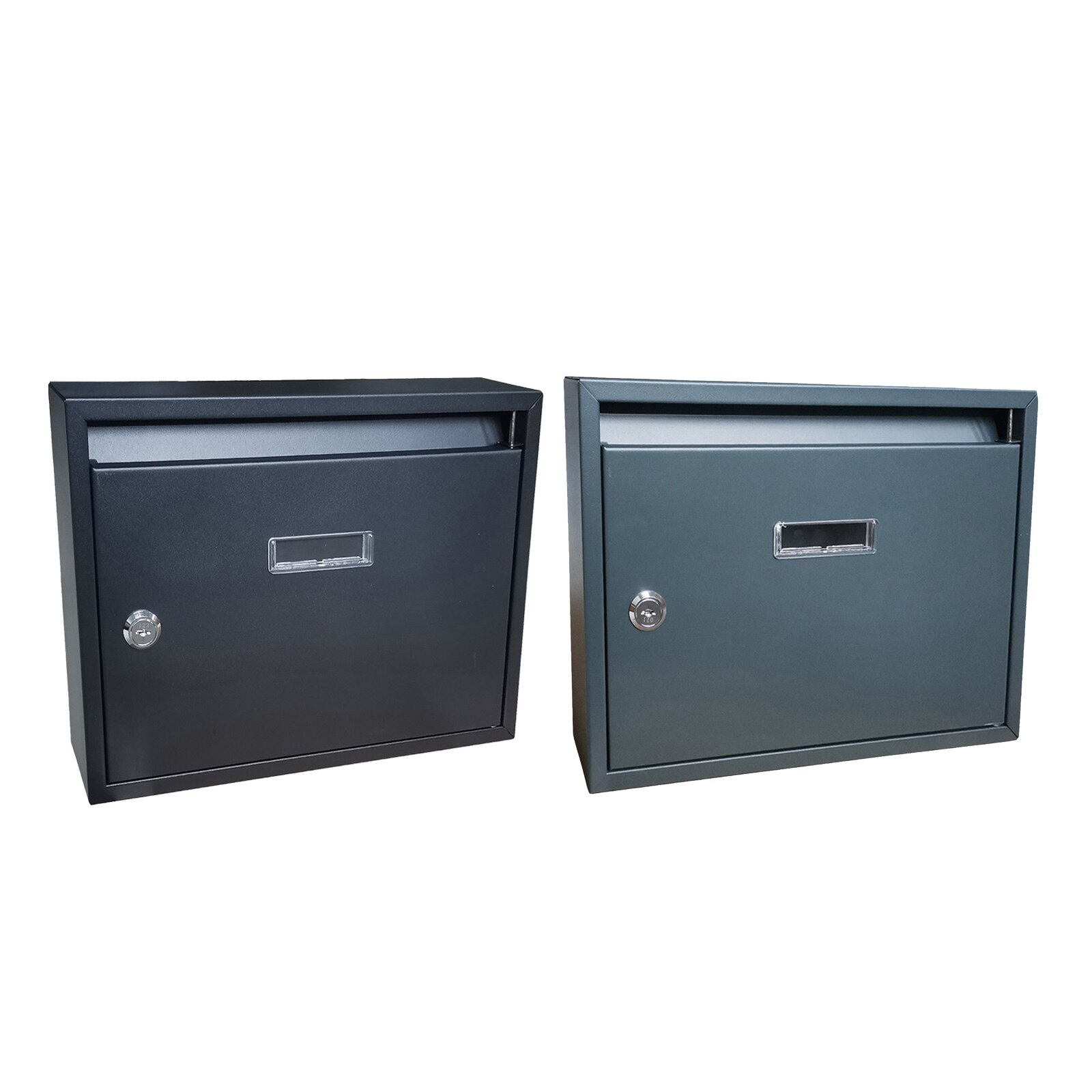 Combination Locking Mailbox Wall Mounted Deposit Suggestion Box Secured Payments Paperwork Postbox Case Office Room Decor