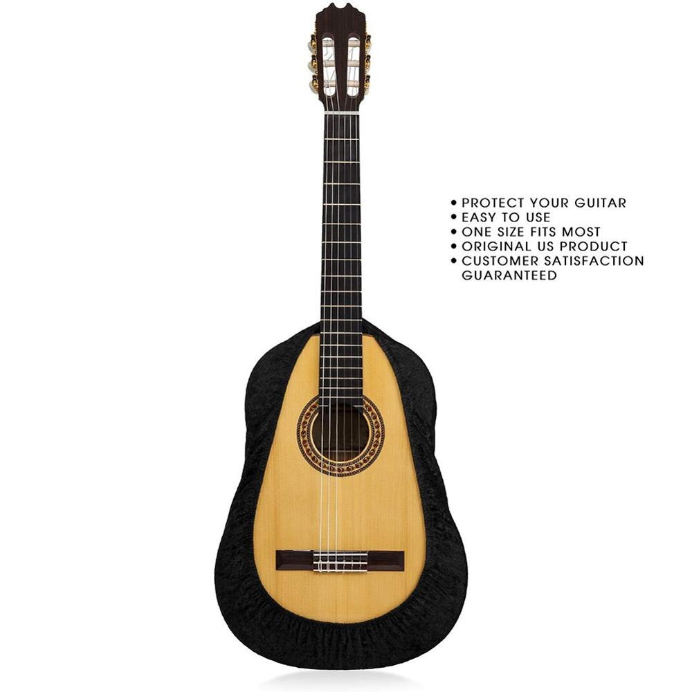 Guitar Cover Velvet Guitar Protector Guitar Gig Bag Protective Classical Sleeve for Acoustic Arch Top and Cutaway Guitars