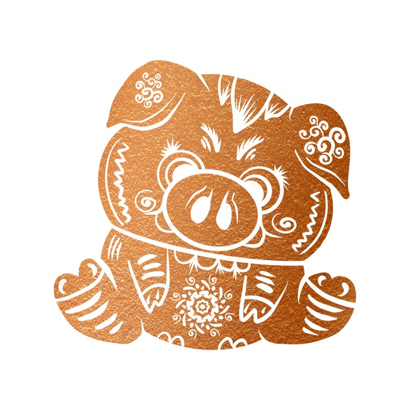 Orange stempling folie papir holografisk transfer laminator folie til gør-det-selv kunsthåndværk julebil