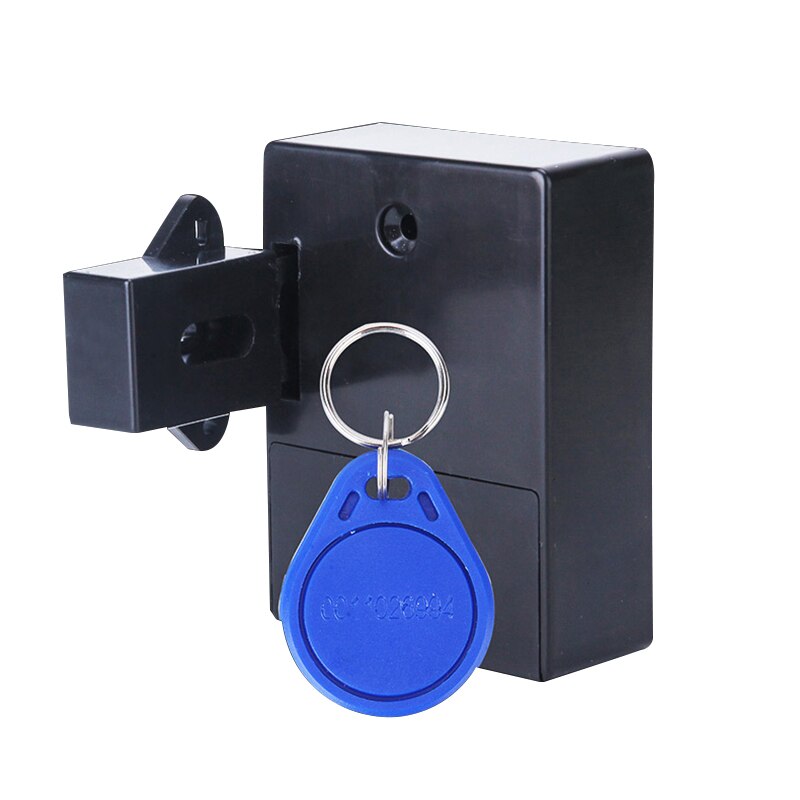 Invisible RFID Free Opening Intelligent Sensor Cabinet Lock Locker Wardrobe Shoe Cabinet Drawer Door Lock Electronic Dark Lock(B: Default Title
