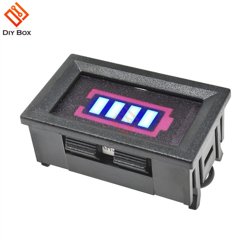 BMS 3S 18650 Lithium Battery Capacity Indicator Display with Shell Box Protect Cover 12.6V Power Test Battery Charger Accessory