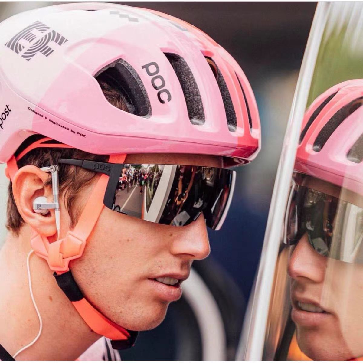 POC 25 Pocat 13.0 fietszonnebril voor racefietsen, TR90-materiaal, UV-bescherming, winddicht,