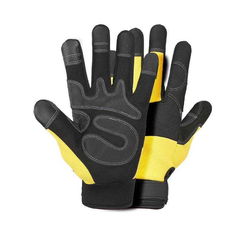 XINDA – gants d&#39;escalade en cuir de vache, antidérapants, résistants à l&#39;usure, pour Sports de plein air professionnels, randonnée, escalade, descente: XL