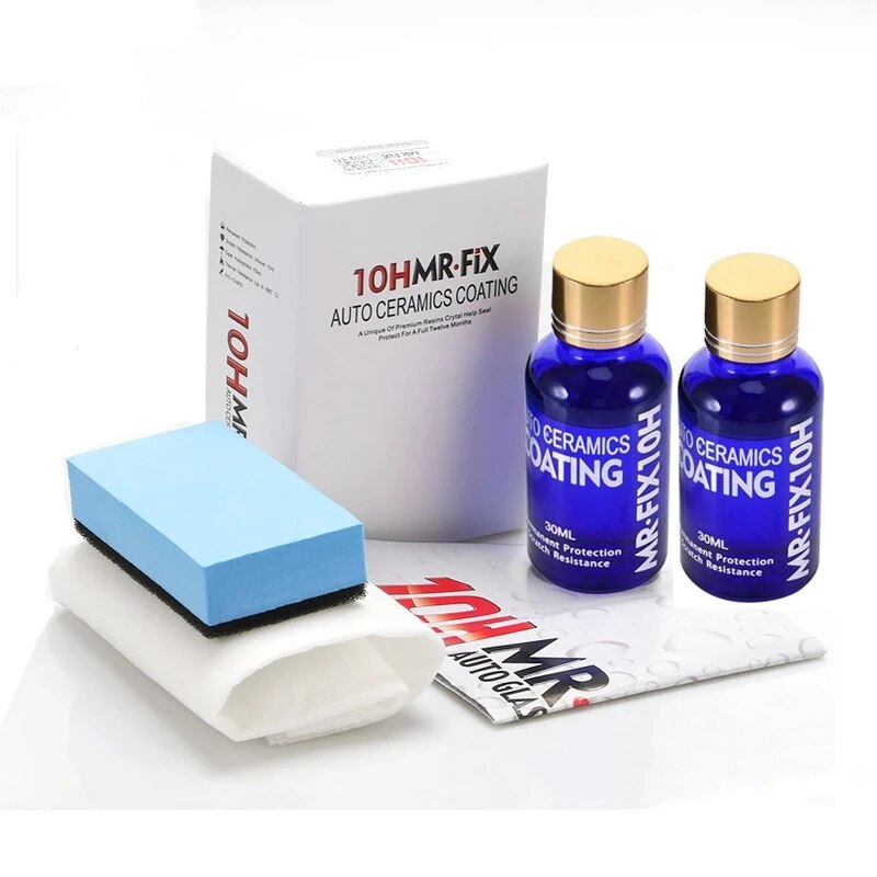 10H Ceramic Coating Car Liquid Glass Coating Polishing Wax Super Hydrophobic Paint Care Durability Anti-Corrosion Plated Crystal