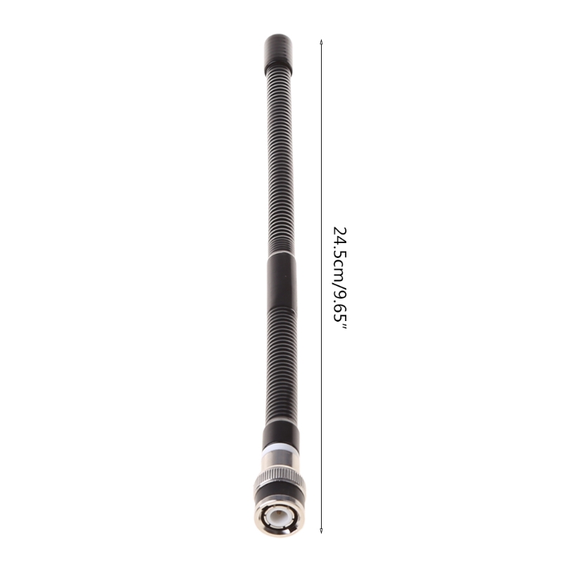 BNC Maschio 27MHz Antenna Morbida per IC-V8 IC-V80 IC-V82 TK100 TK300 CP500 Radio Kit