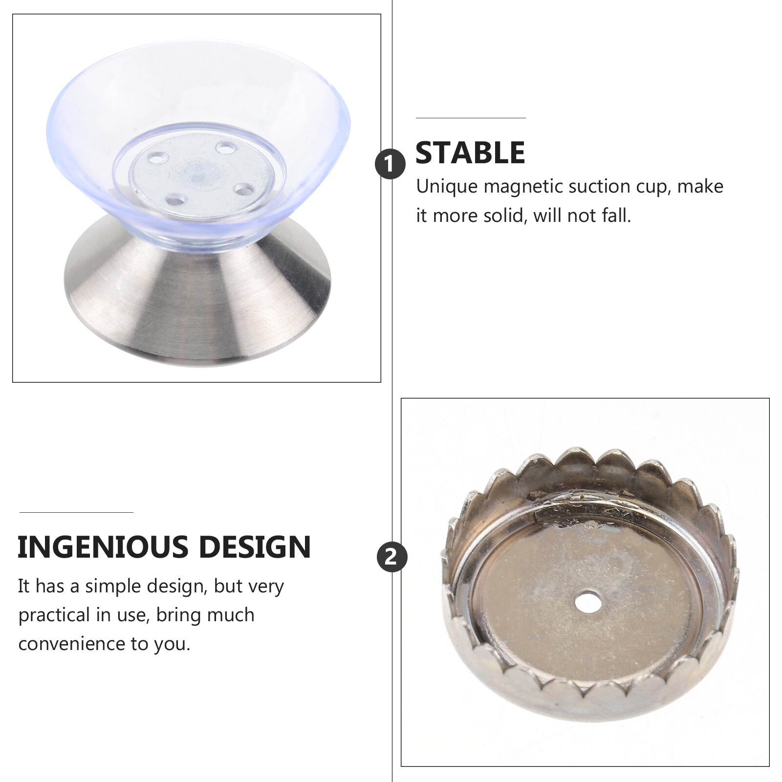 2 Sets of Magnetic Soap Suction Holders Soap Bar Holder Soap Saver for Home