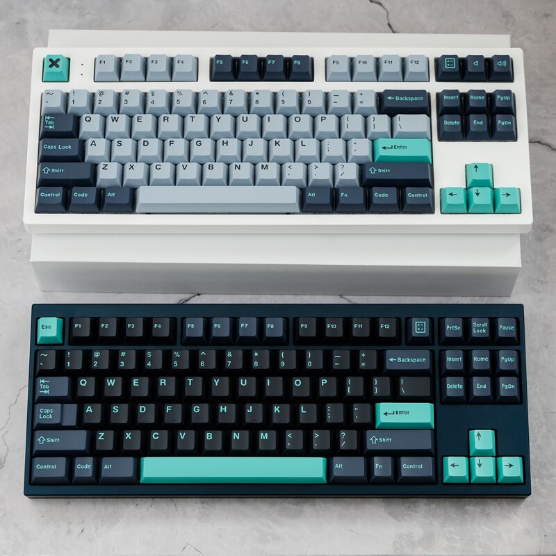 G-MKY Hammerhead Shark 173 KEYCAPS Cherry Profile Keycap DOUBLE SHOT ABS FONT PBT Keycaps FOR MX Switch Mechanical Keyboard