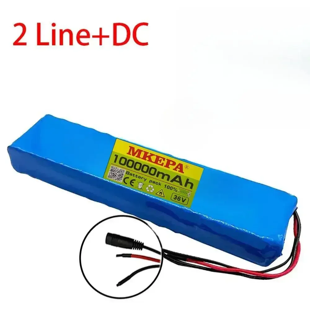 36V 100000 mAh 36V Elektroroller-Batterie Lithium-Elektroroller 500W Elektroroller-Batterie 36V 10s2p-Batterie: Rosa