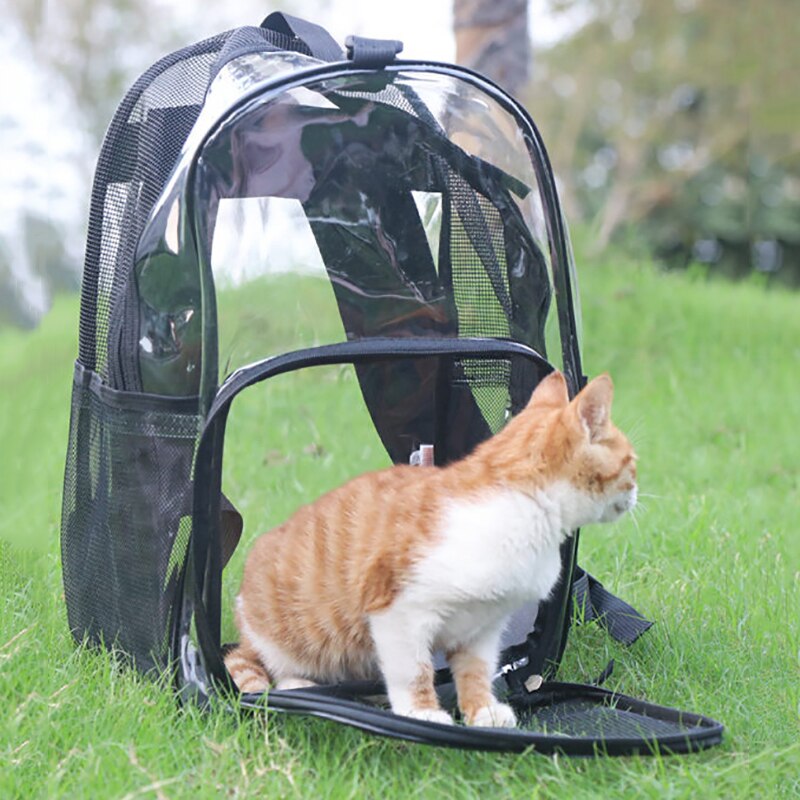 Ademend Nylon Kleine Hond Draagtas Outdoor Dubbele Schouder Hond Rugzak Mesh Reizen Pet Carrier Voor Kleine Hond Kat Rugzak