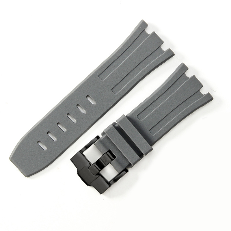 28 mm 30 mm wasserdichtes Silikon-Uhrenarmband für AP königlich Eiche Off-Shore 15710 1570 Gummi-Armbinde
